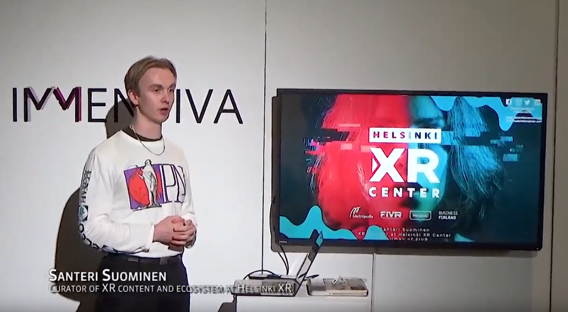Opening talk of Immensiva VR / AI Residence 2020 Content curation