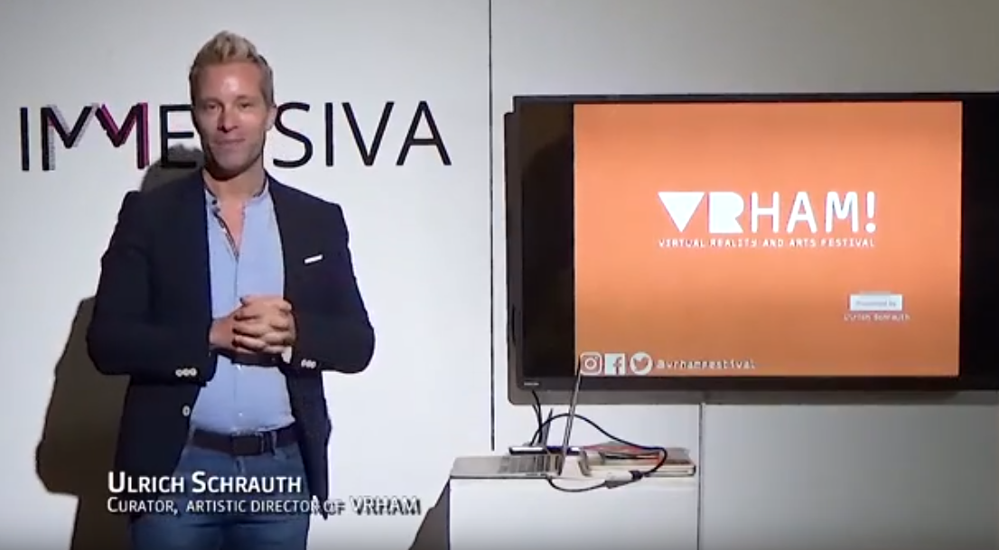 Opening talk of IMMENSIVA VR/AI Residence 2020 VRHAM
