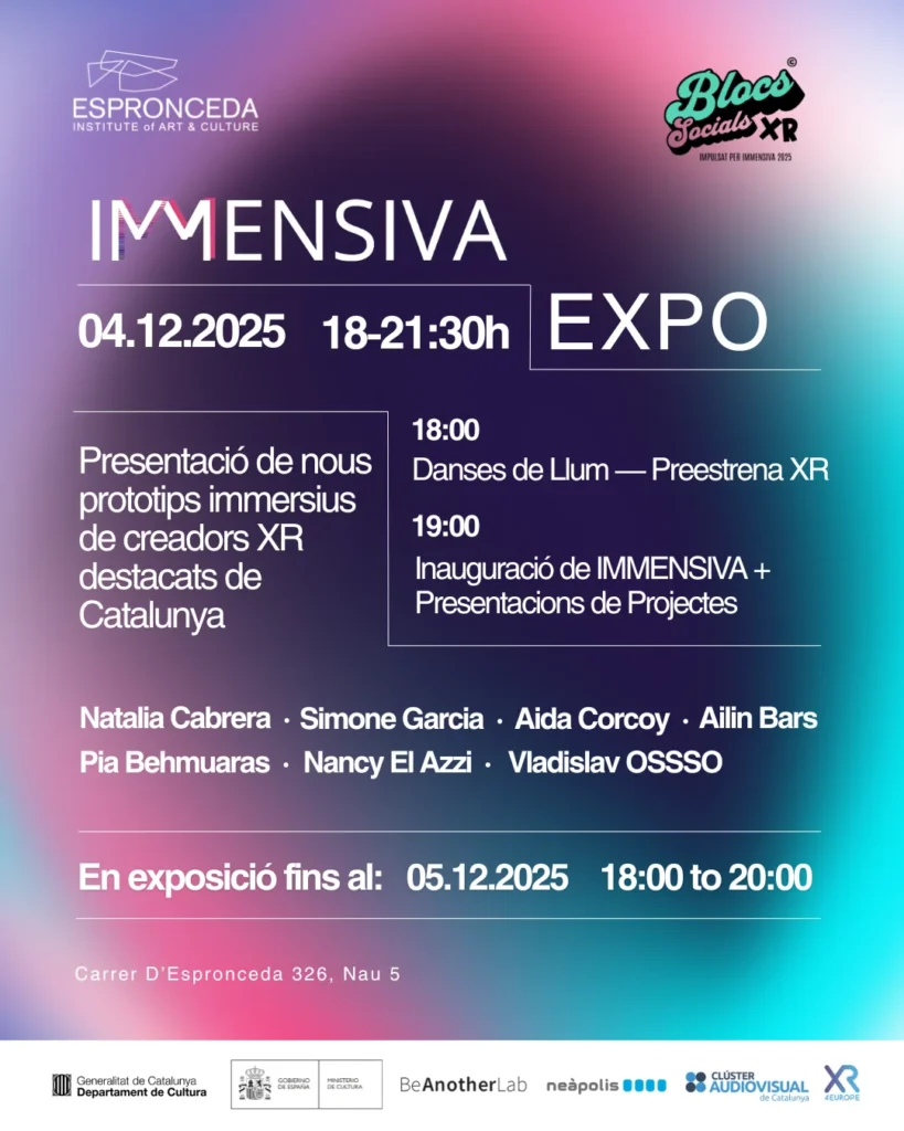 IMMENSIVA 2025: Exposició Inaugural