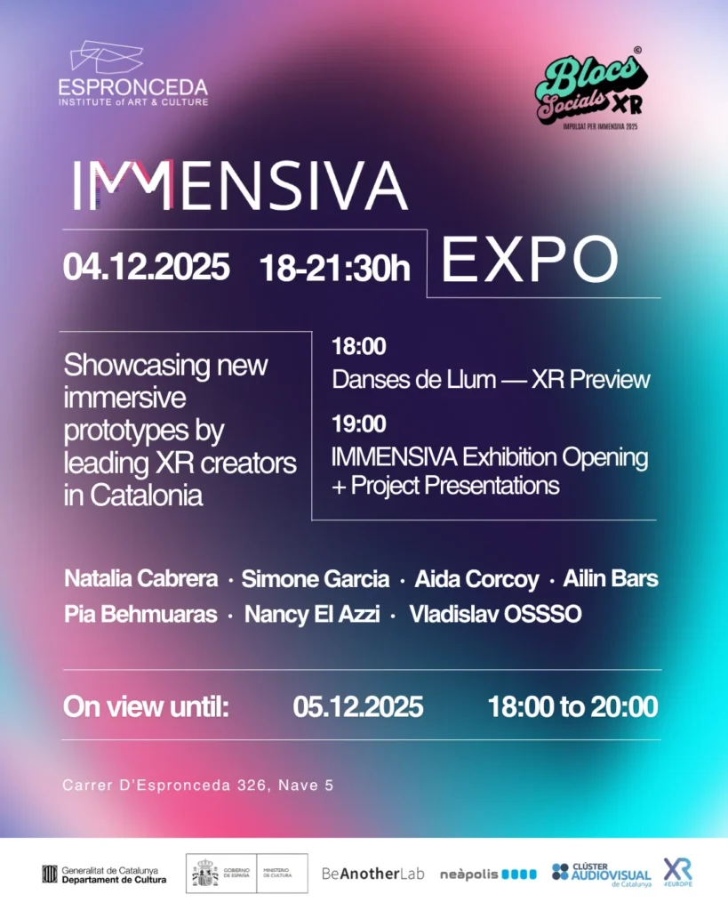 IMMENSIVA FESTIVAL 2025 Opening Exhibition